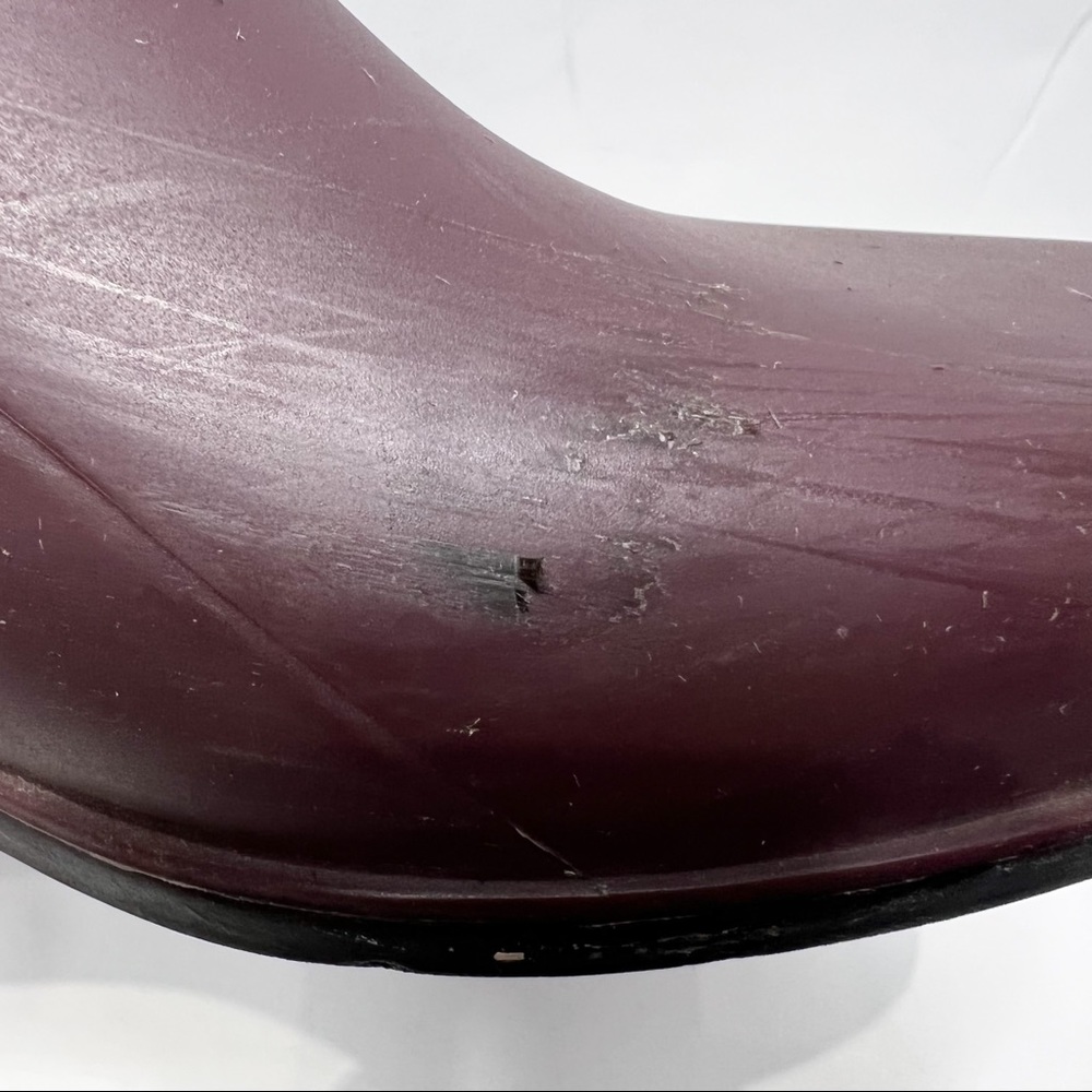 Sam Edelman Tinsley Women’s Rain Boot Burgundy Size 9 - Picture 8 of 13